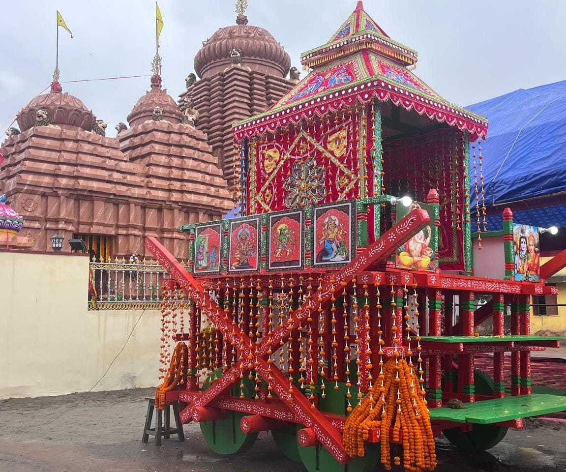 श्री जगन्नाथ महाप्रभु की सज रही है भव्य रथ, गजपति महाराजा की भूमिका निभाएंगे मुख्यमंत्री श्री विष्णुदेव साय एवं धर्मपत्नी श्रीमती कौशल्या साय
